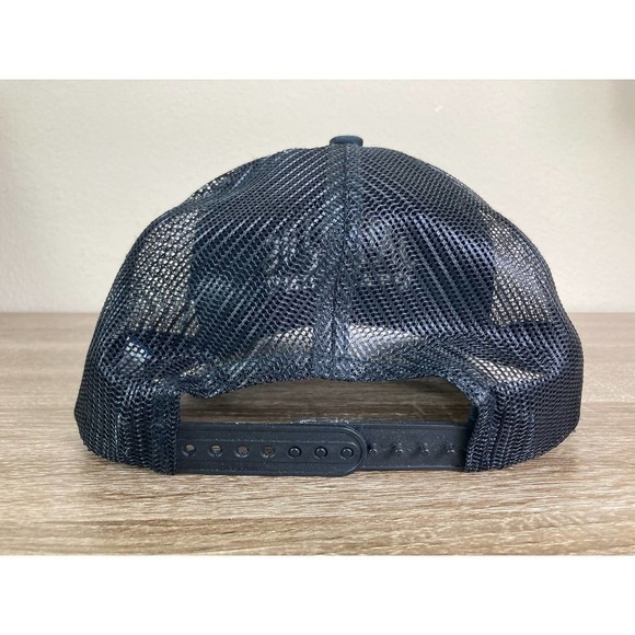 Jaty & The Black Stallions Hat Unisex Snapback Mesh Back Music OSFA Black Cap - Picture 7 of 9